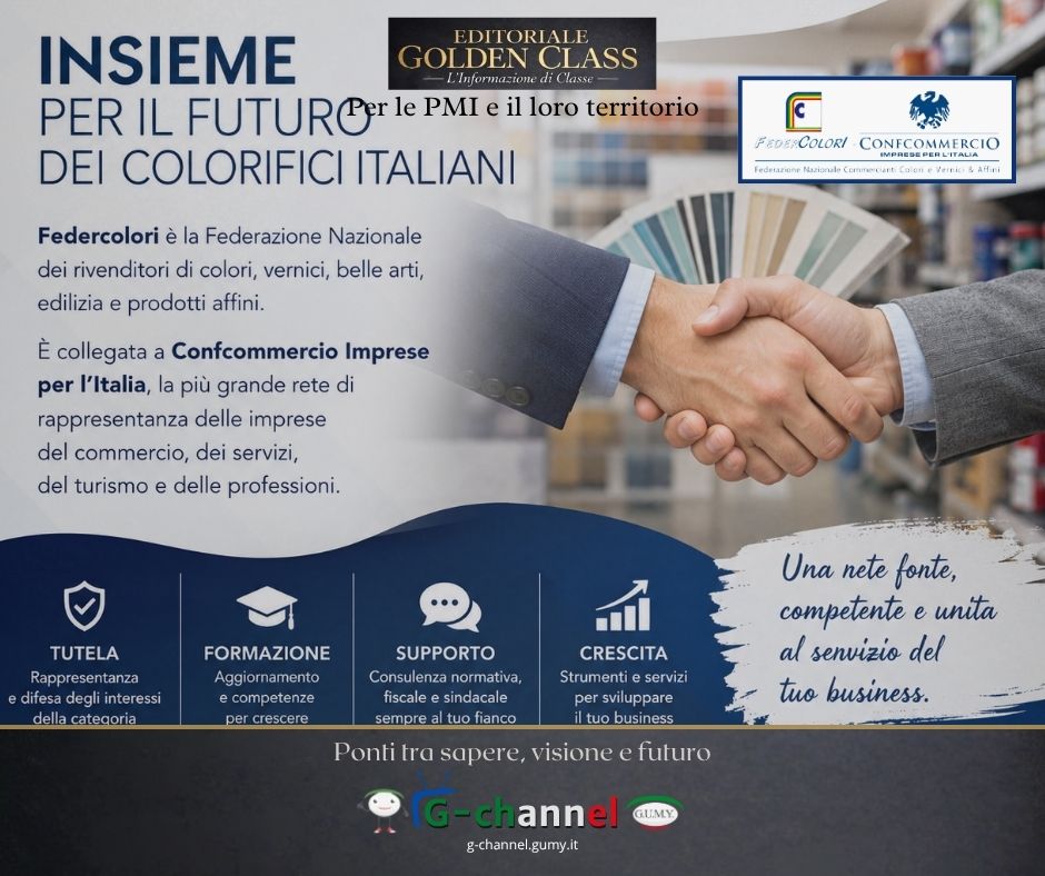 Federcolori e Confcommercio: Una Rete Forte al Servizio dei Colorifici Italiani