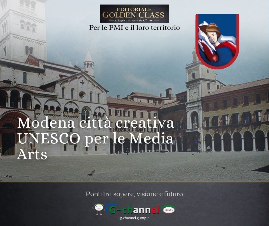 Modena città creativa UNESCO per le Media Arts