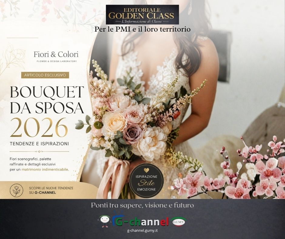 Bouquet da sposa 2026: tendenze e ispirazioni