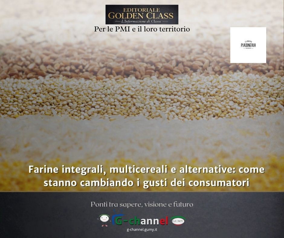 Farine integrali, multicereali e alternative: come stanno cambiando i gusti dei consumatori