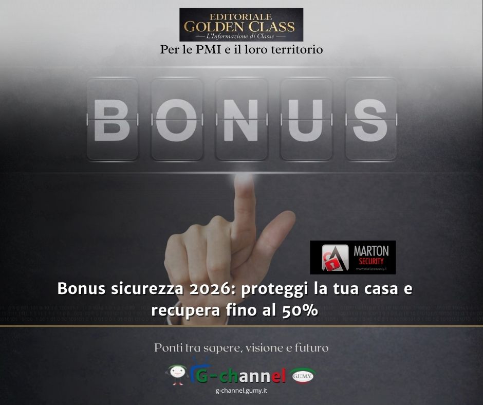 Bonus sicurezza 2026: proteggi la tua casa e recupera fino al 50%