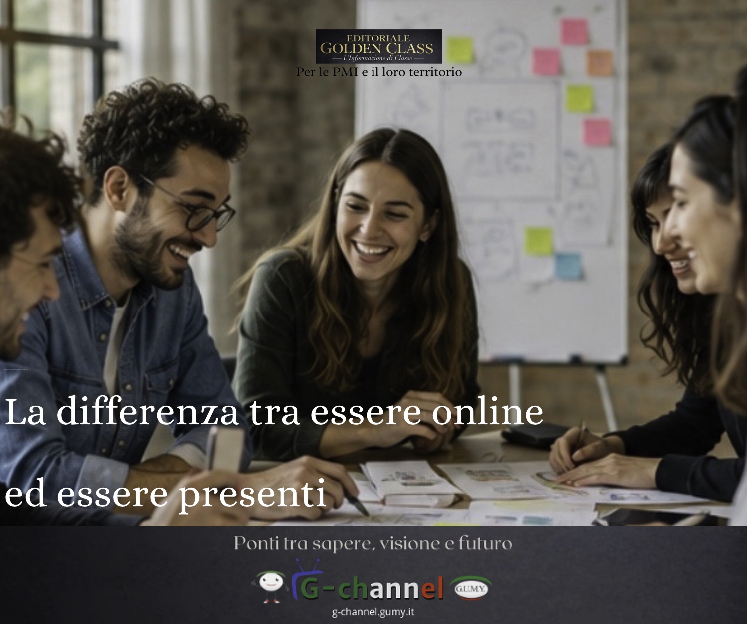 La differenza tra essere online ed essere presenti