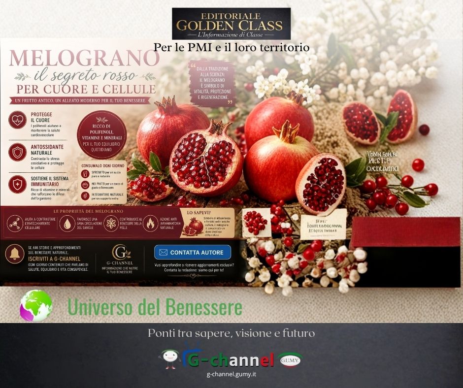 Melograno: il segreto rosso per cuore e cellule