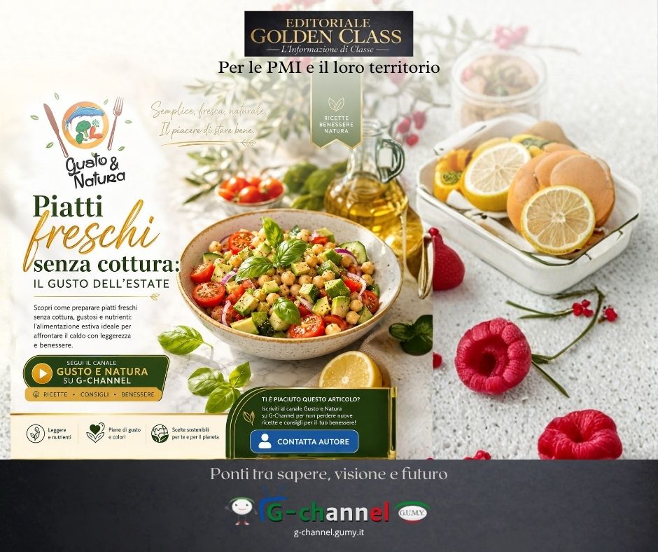 Piatti freschi senza cottura: il gusto dell’estate