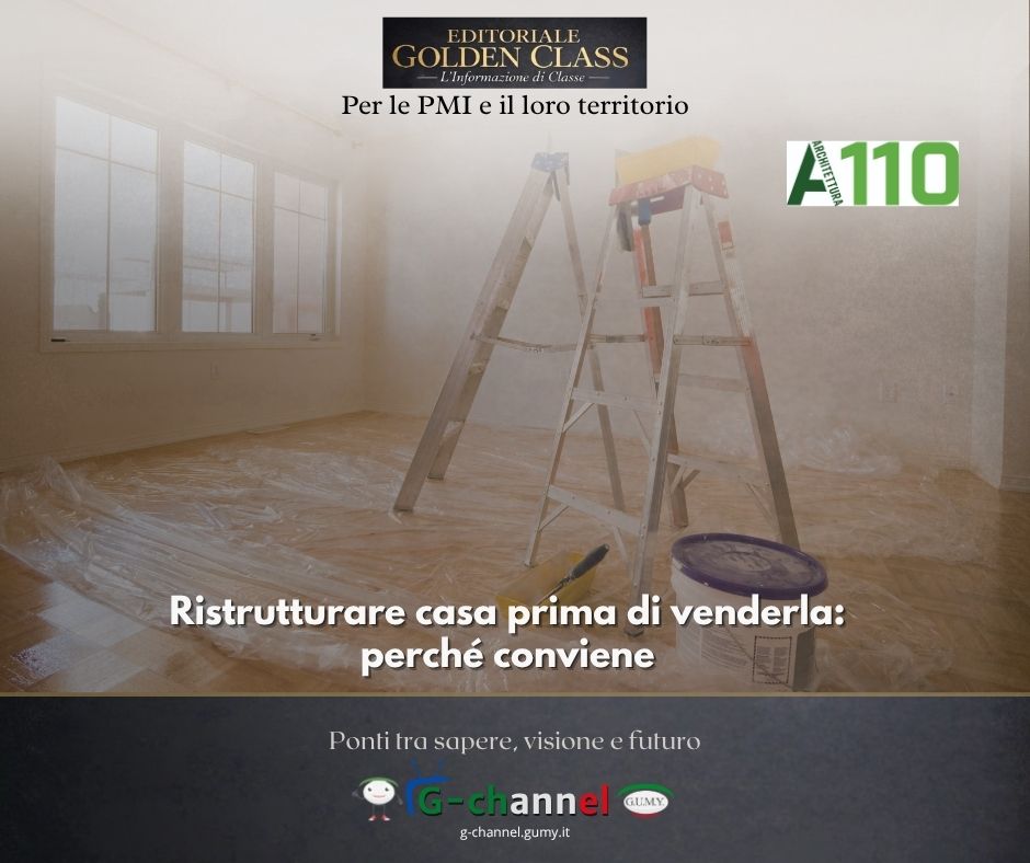Ristrutturare casa prima di venderla: perché conviene