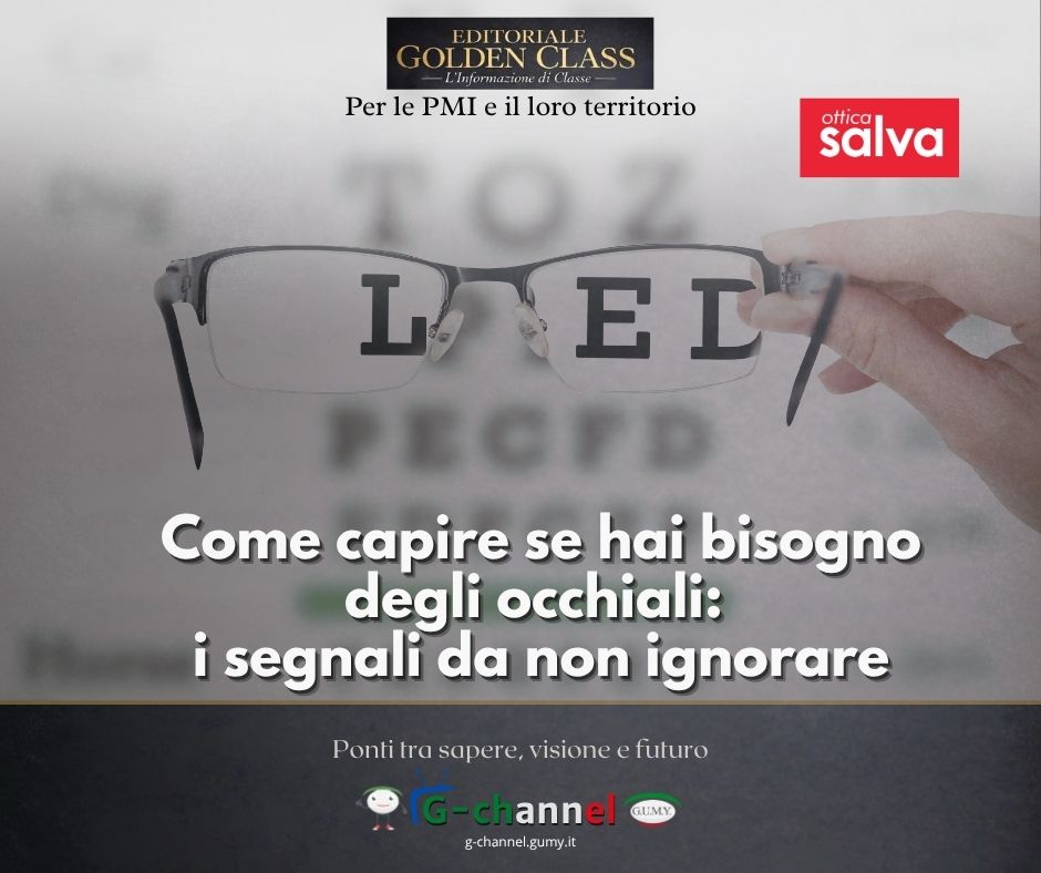 Come capire se hai bisogno degli occhiali: i segnali da non ignorare