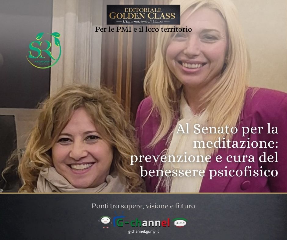 Al Senato per la meditazione: prevenzione e cura del benessere psicofisico