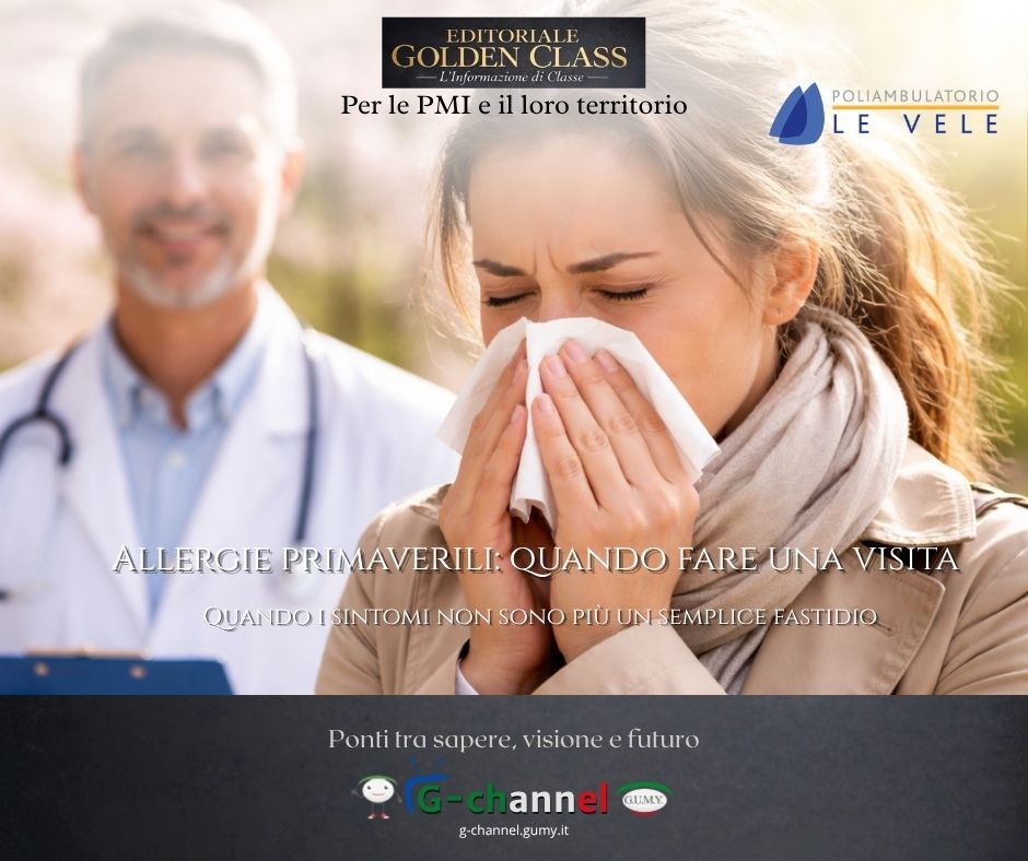 Allergie primaverili: quando fare una visita