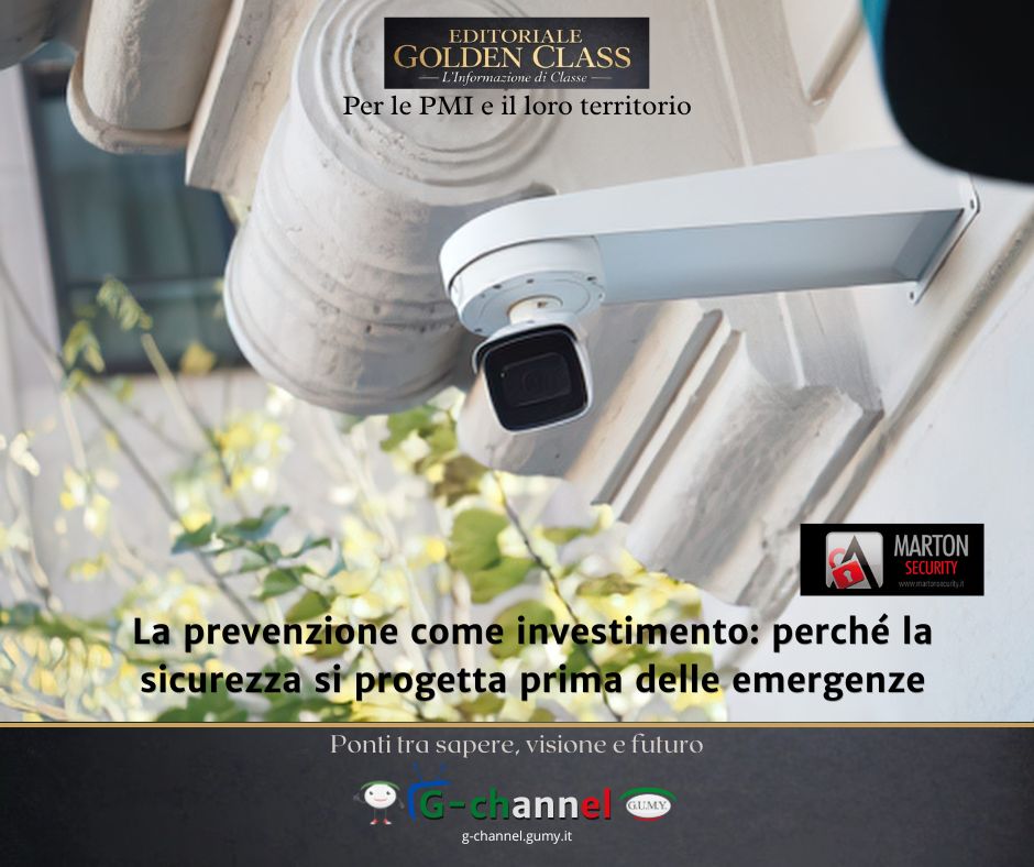 La prevenzione come investimento: perché la sicurezza si progetta prima delle emergenze