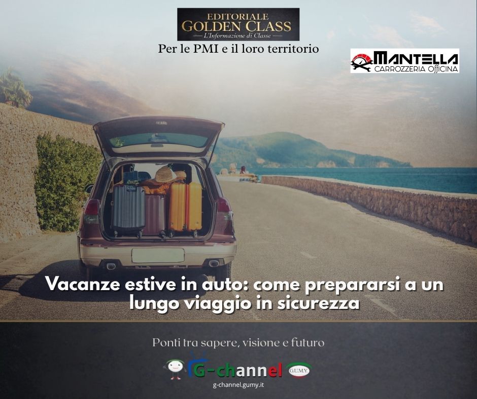 Vacanze estive in auto: come prepararsi a un lungo viaggio in sicurezza