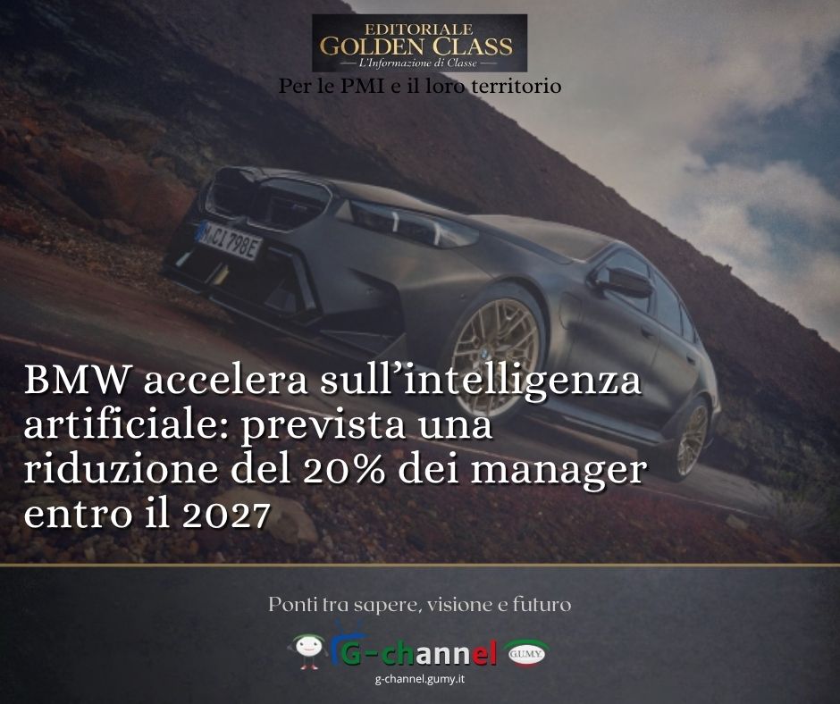 BMW accelera sull’intelligenza artificiale