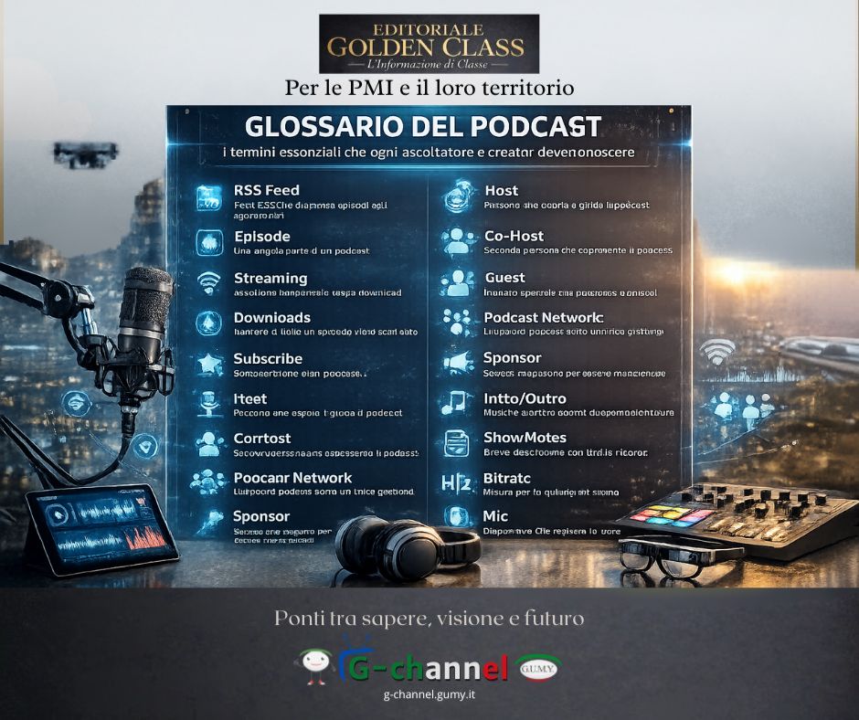 Glossario del podcast: i termini da conoscere