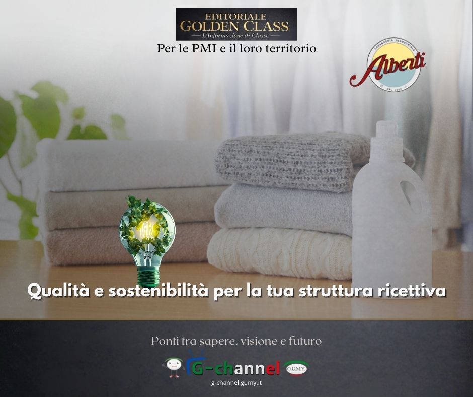 Lavanderia Alberti: qualità e sostenibilità per la tua struttura ricettiva