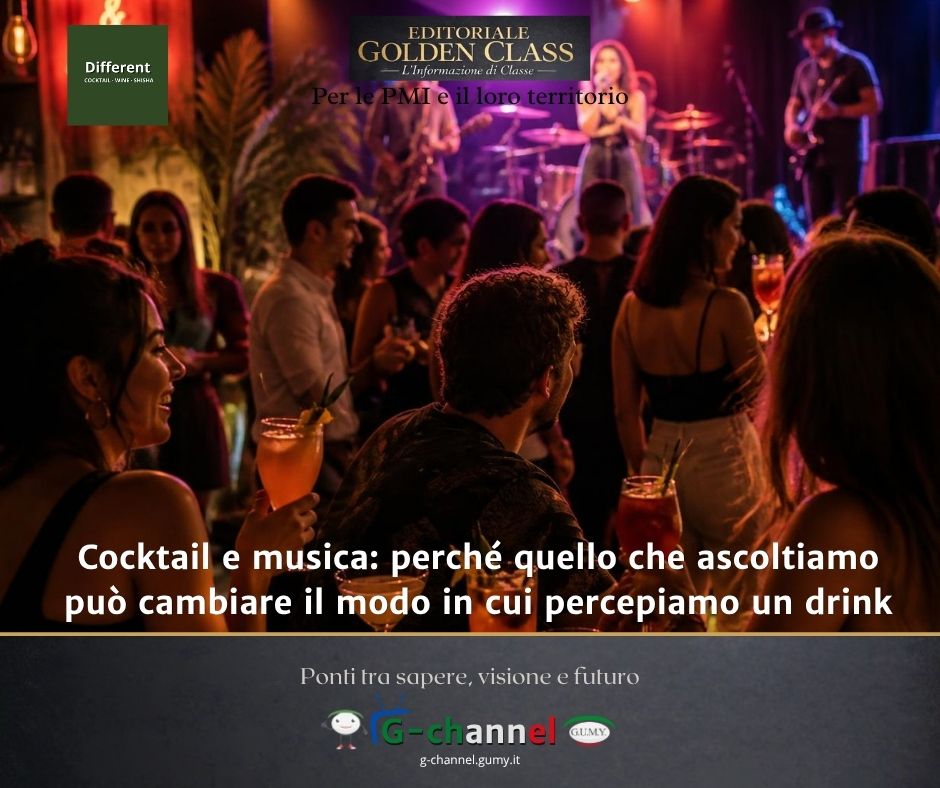 Cocktail e musica: perché quello che ascoltiamo può cambiare il modo in cui percepiamo un drink