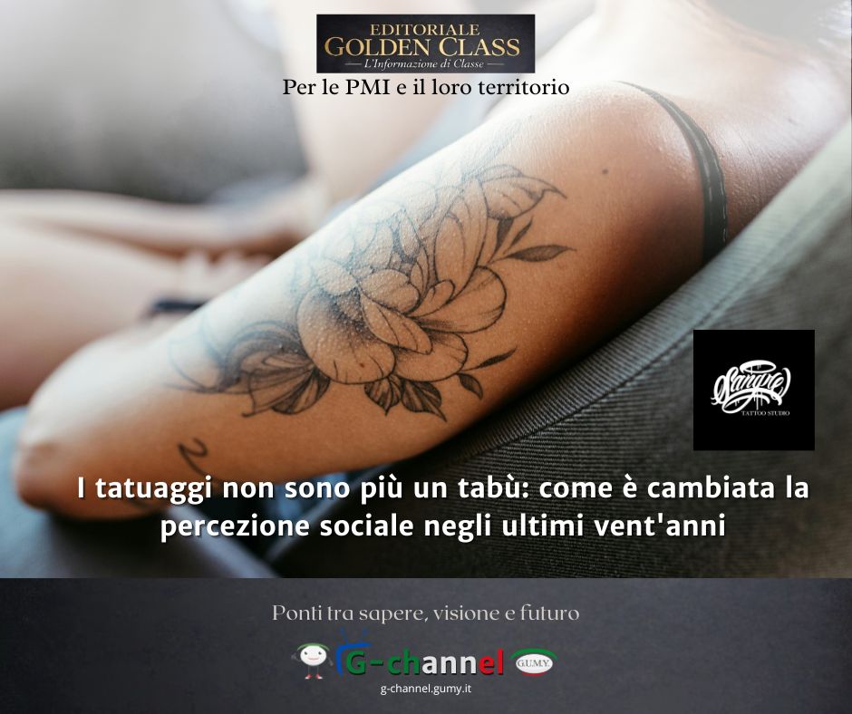 I tatuaggi non sono più un tabù: come è cambiata la percezione sociale negli ultimi vent'anni