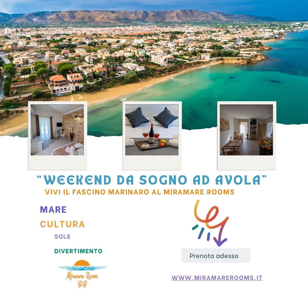 Weekend da sogno ad Avola: vivi il fascino marinaro al Miramare Rooms