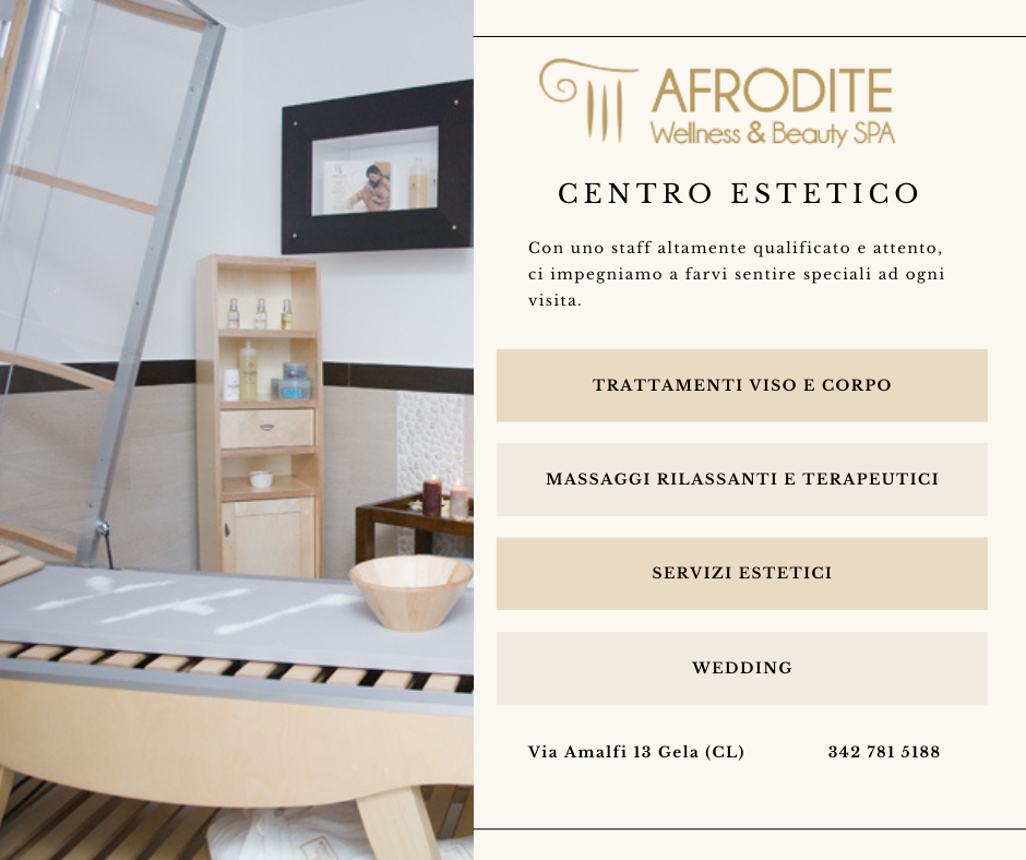 Centro Benessere a Gela Afrodite Wellness & Beauty Spa