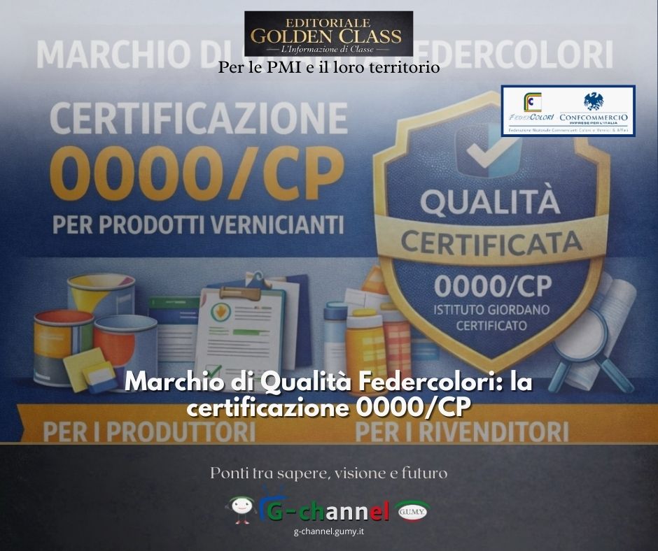 Marchio di Qualità: la certificazione 0000/CP che valorizza i prodotti vernicianti