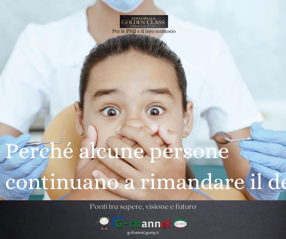Perché alcune persone continuano a rimandare il dentista