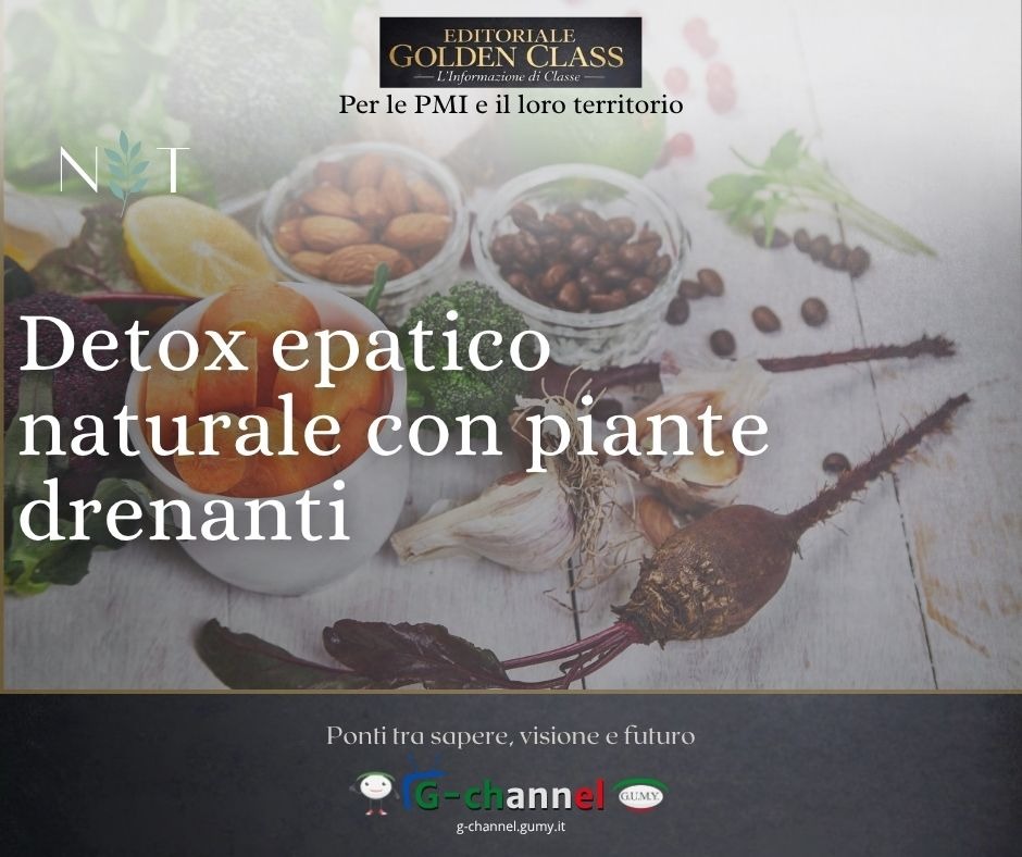 Detox epatico naturale con piante drenanti