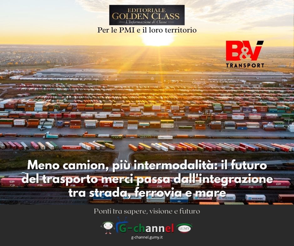 Meno camion, più intermodalità: il futuro del trasporto merci passa dall'integrazione tra strada, ferrovia e mare