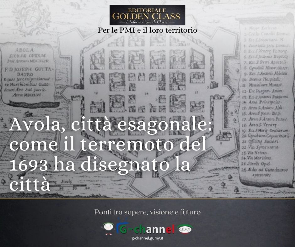Avola, città esagonale: come il terremoto del 1693 ha disegnato la città