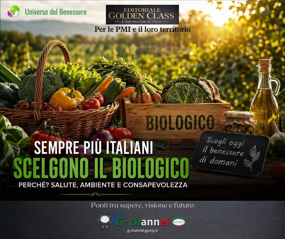 Sempre più italiani scelgono il biologico: perché?