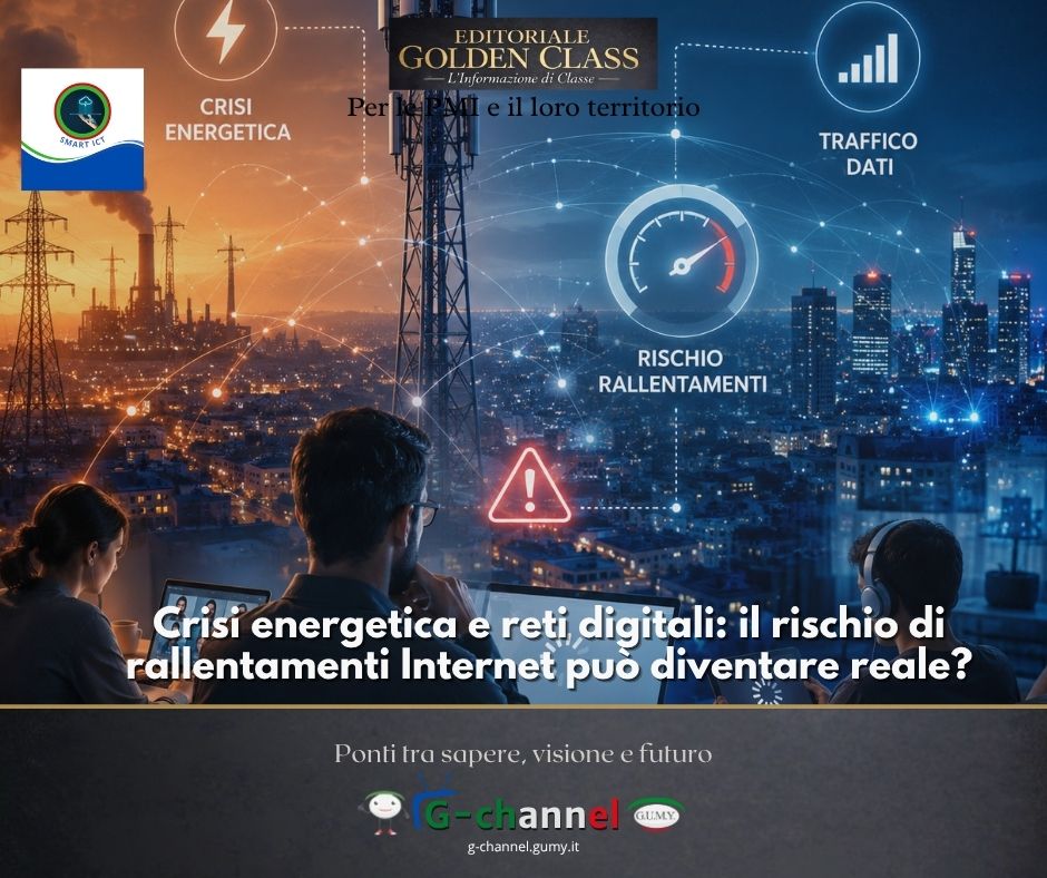 Crisi energetica e reti digitali: il rischio di rallentamenti Internet può diventare reale?