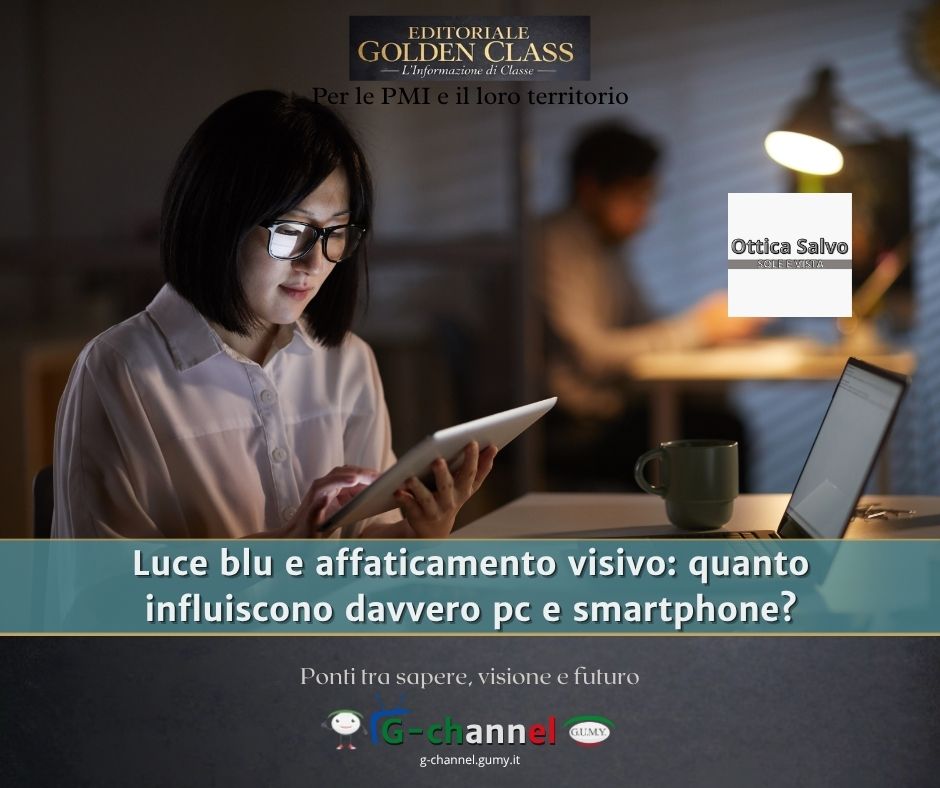 Luce blu e affaticamento visivo: quanto influiscono davvero pc e smartphone?