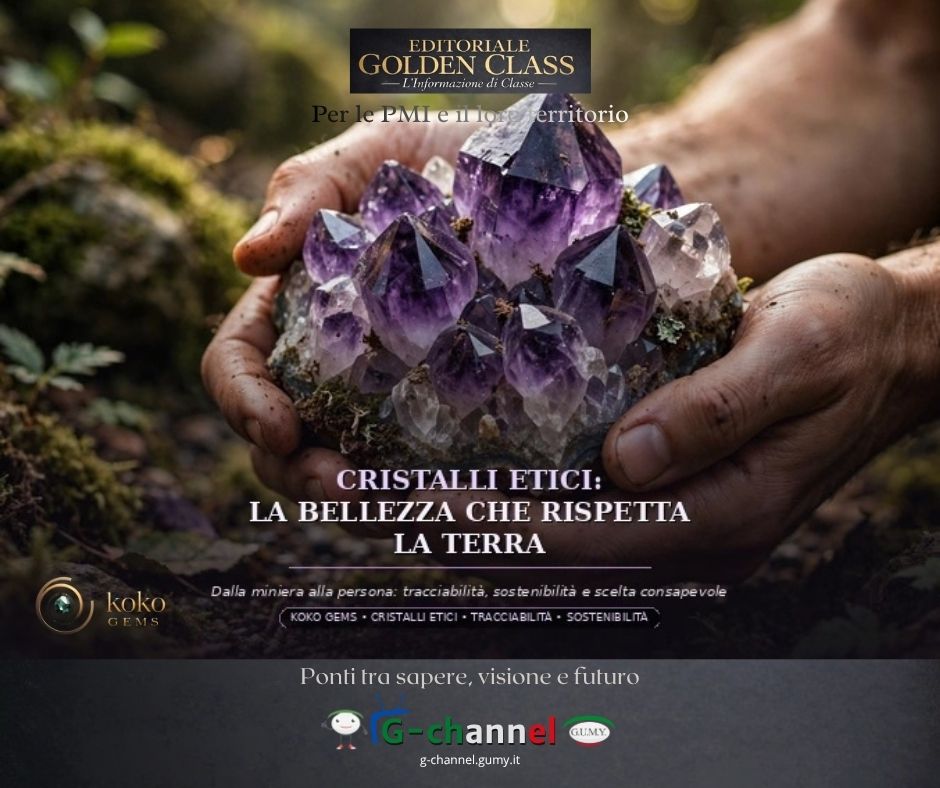 Cristalli etici: la bellezza che rispetta la Terra