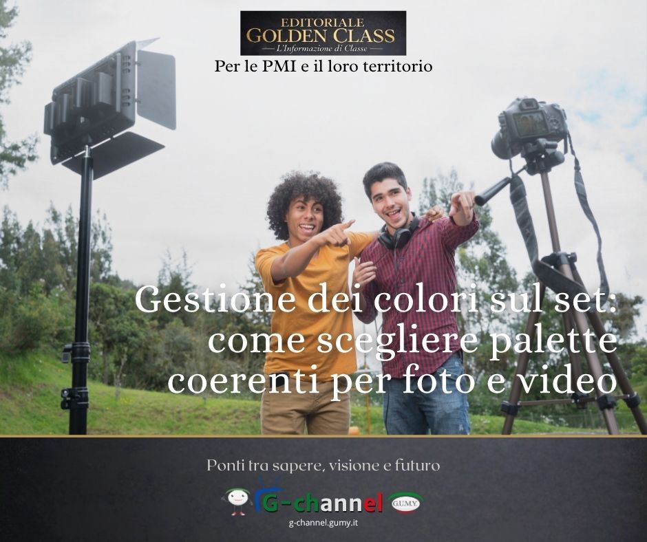 Gestione dei colori sul set: come scegliere palette coerenti per foto e video