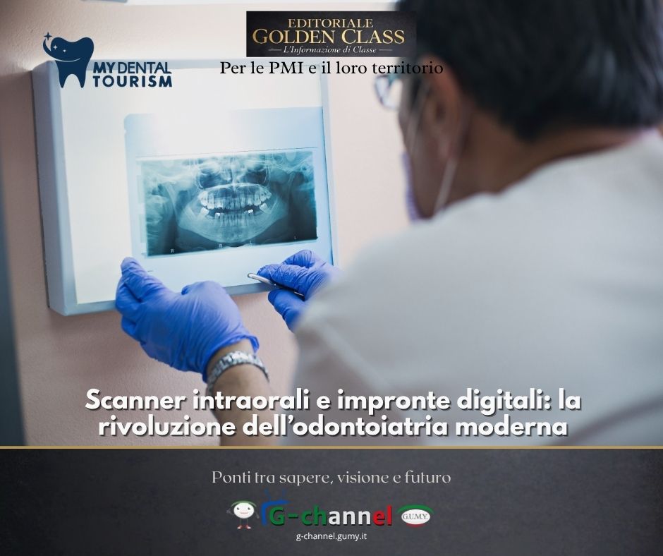 Scanner intraorali e impronte digitali: la rivoluzione dell’odontoiatria moderna