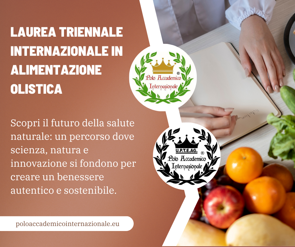 Laurea Triennale Internazionale in Alimentazione Olistica