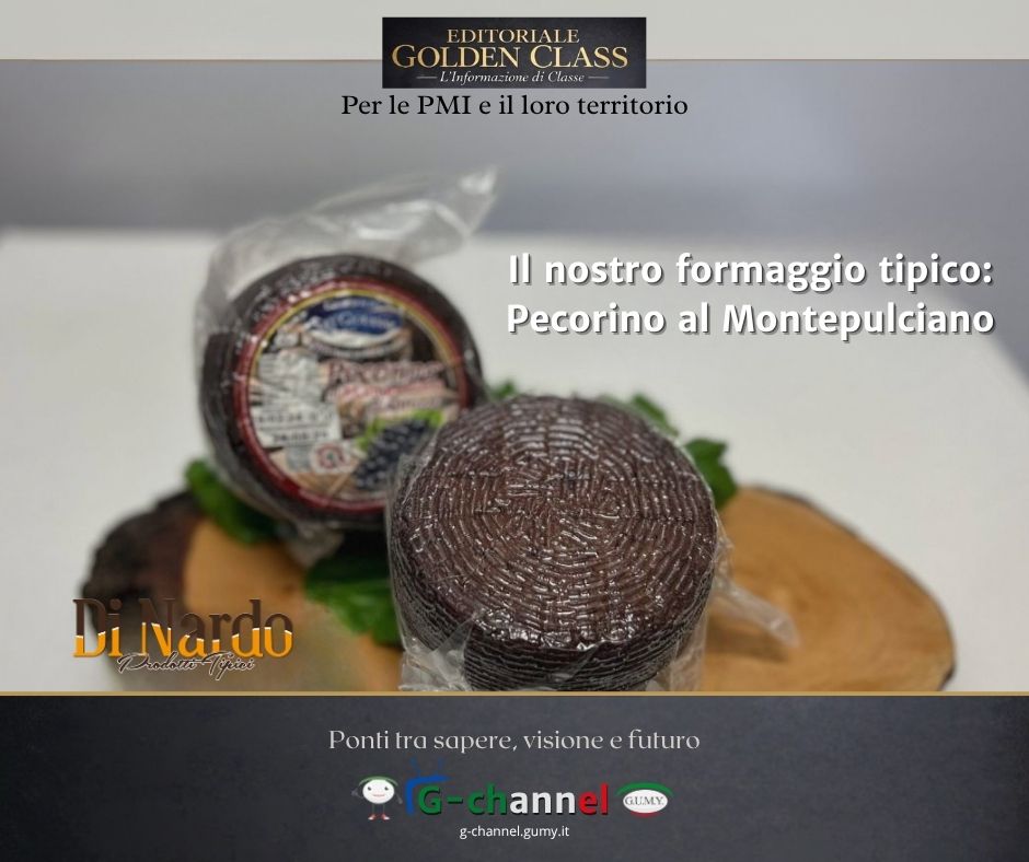Il nostro formaggio tipico: Pecorino al Montepulciano