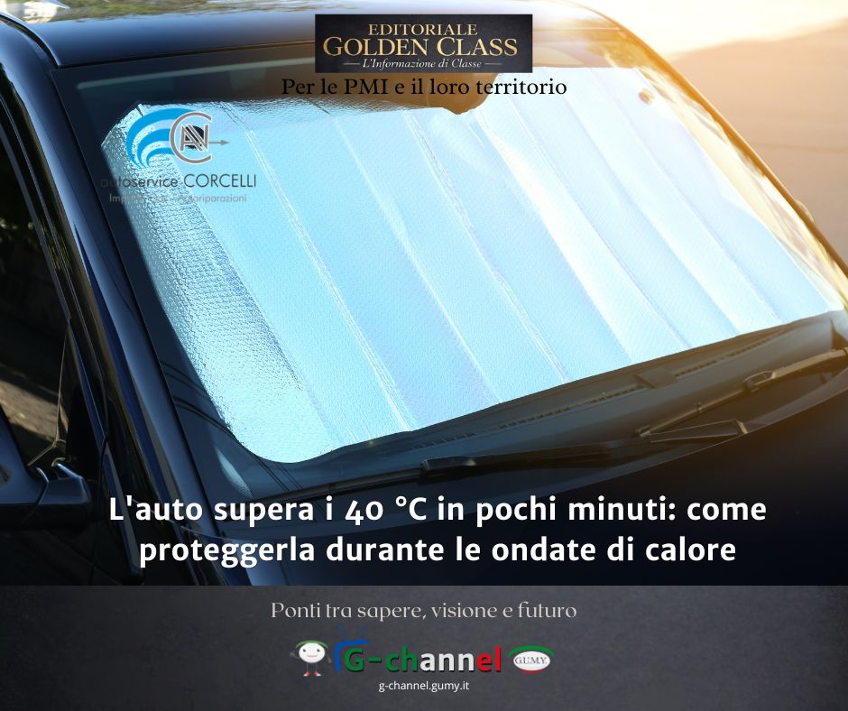 L'auto supera i 40 °C in pochi minuti: come proteggerla durante le ondate di calore