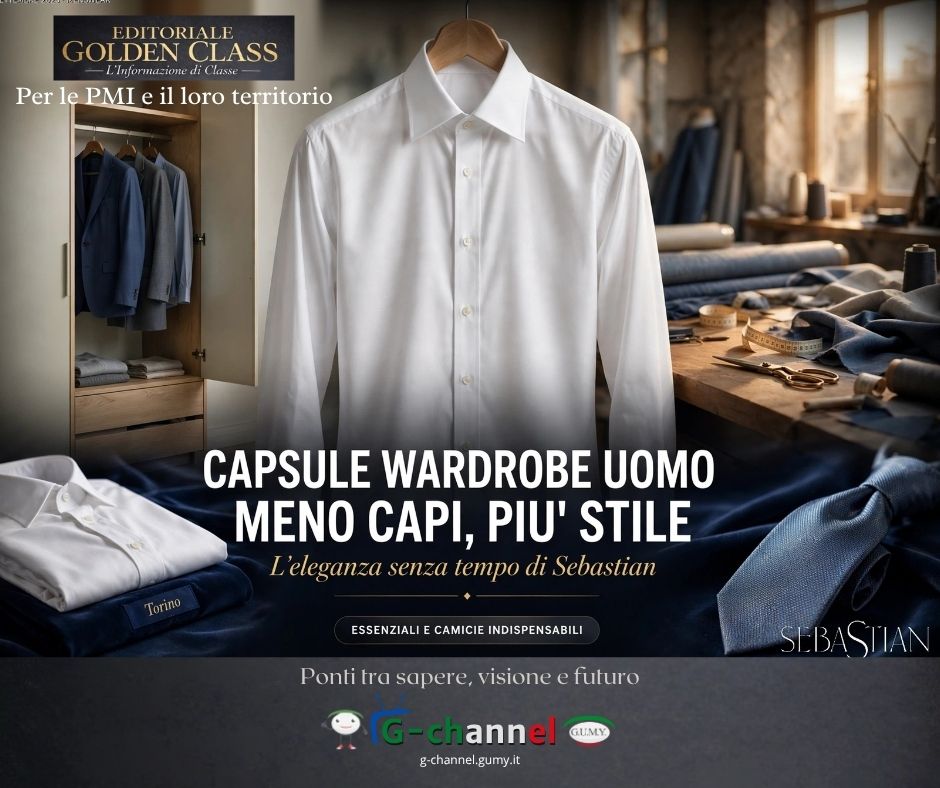 Capsule wardrobe uomo: meno capi, più stile