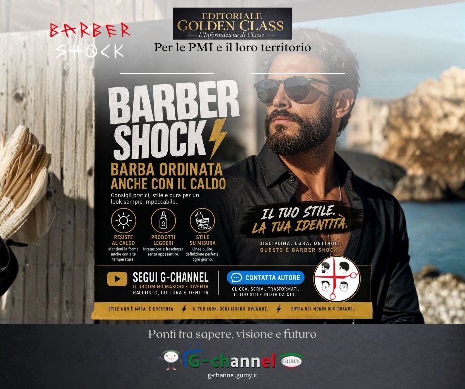 Barber Shock: barba ordinata anche con il caldo