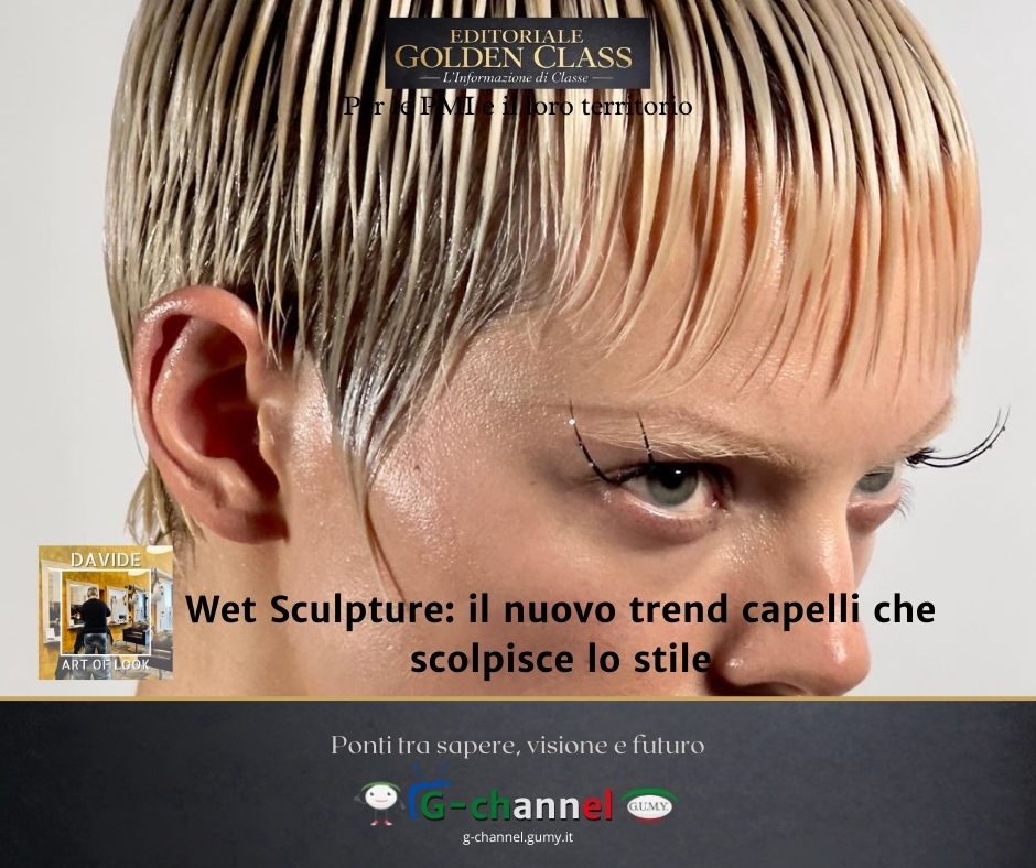 Wet Sculpture: il nuovo trend capelli che scolpisce lo stile