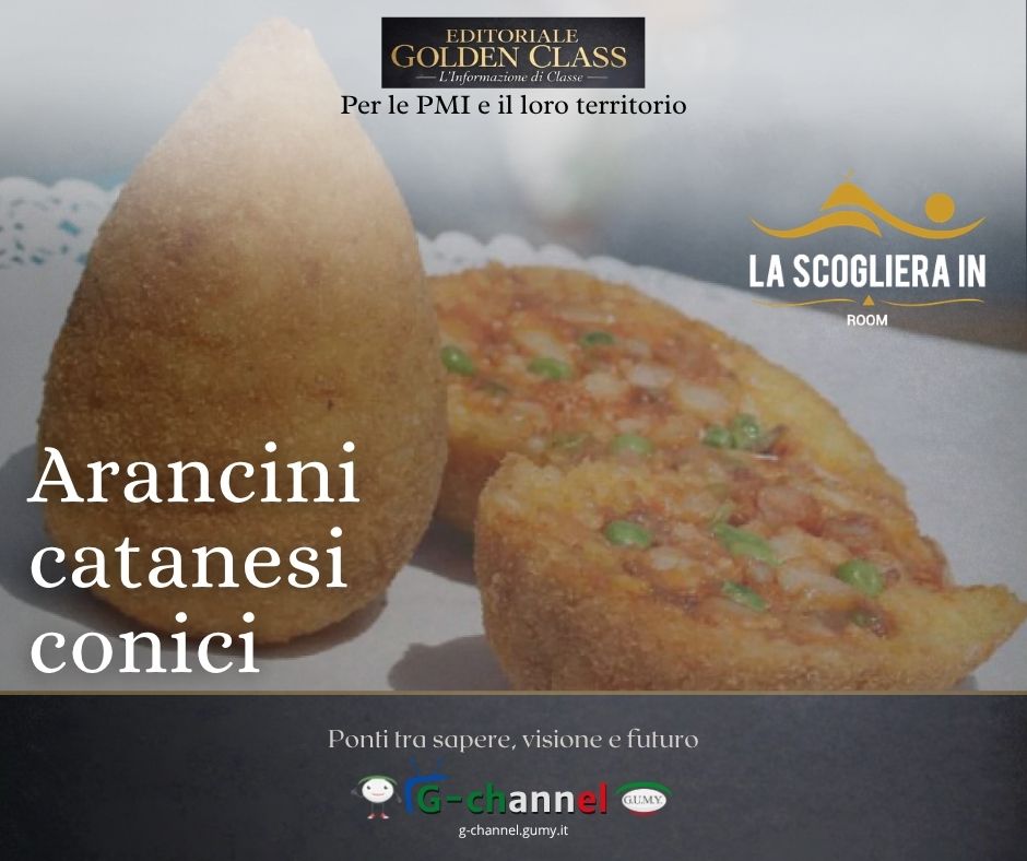 Arancini catanesi conici
