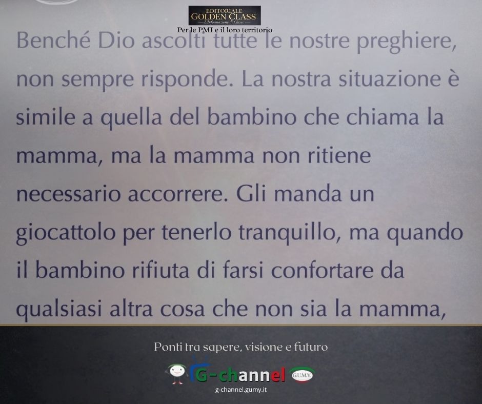 Le Pillole del Dott. Mazzanobile: la preghiera che attende la Madre Divina