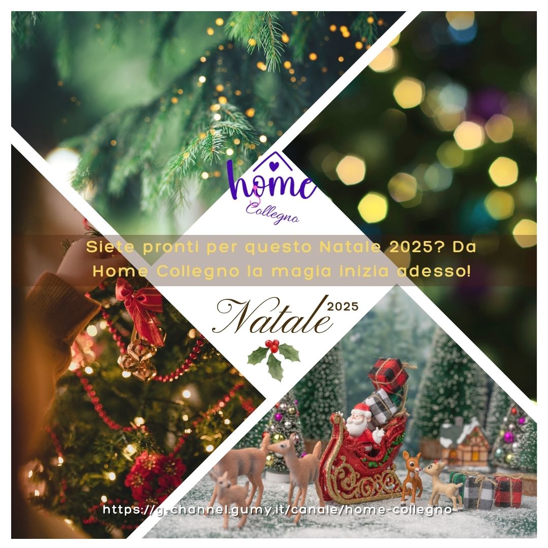 Siete pronti per questo Natale 2025? Da Home Collegno la magia inizia adesso!
