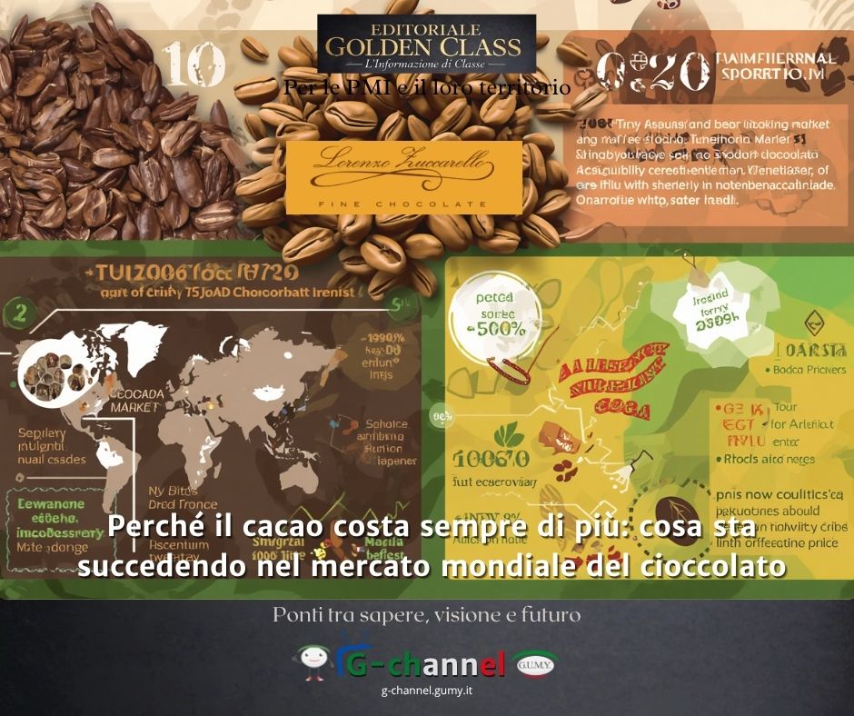 Perché il cacao costa sempre di più: cosa sta succedendo nel mercato mondiale del cioccolato