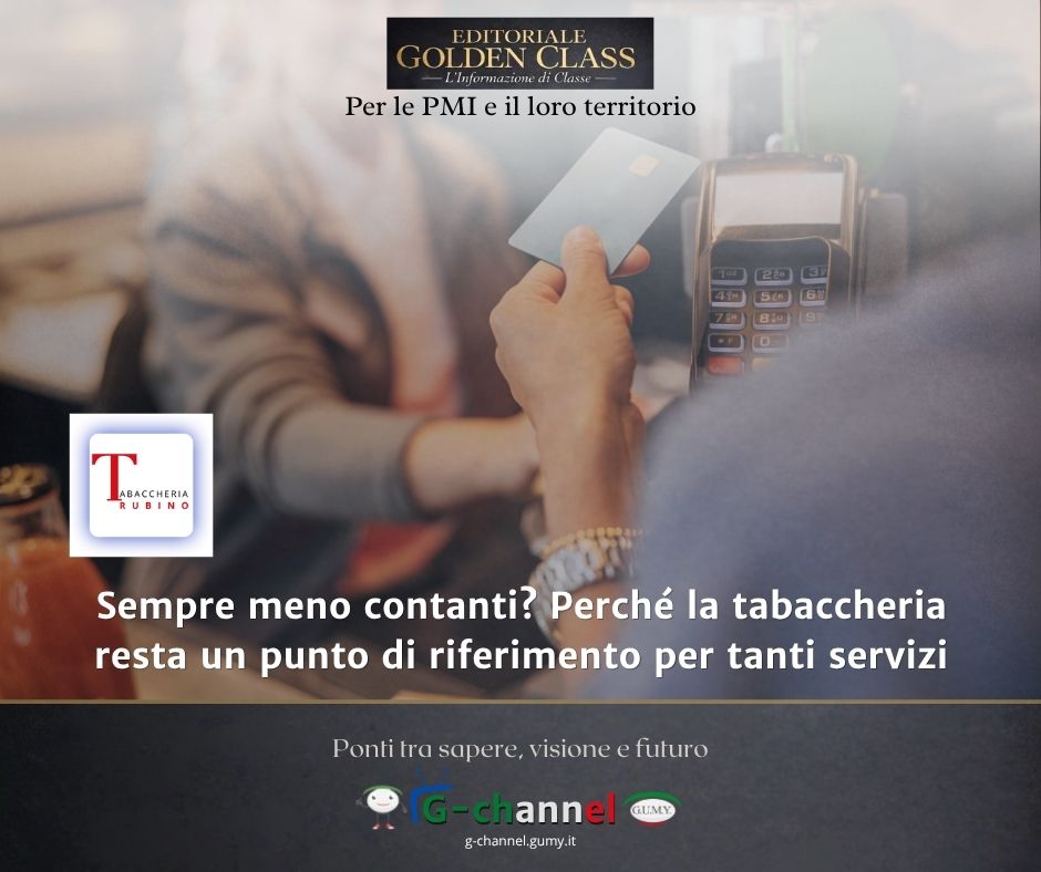Attualità: sempre meno contanti? Perché la tabaccheria resta un punto di riferimento per tanti servizi
