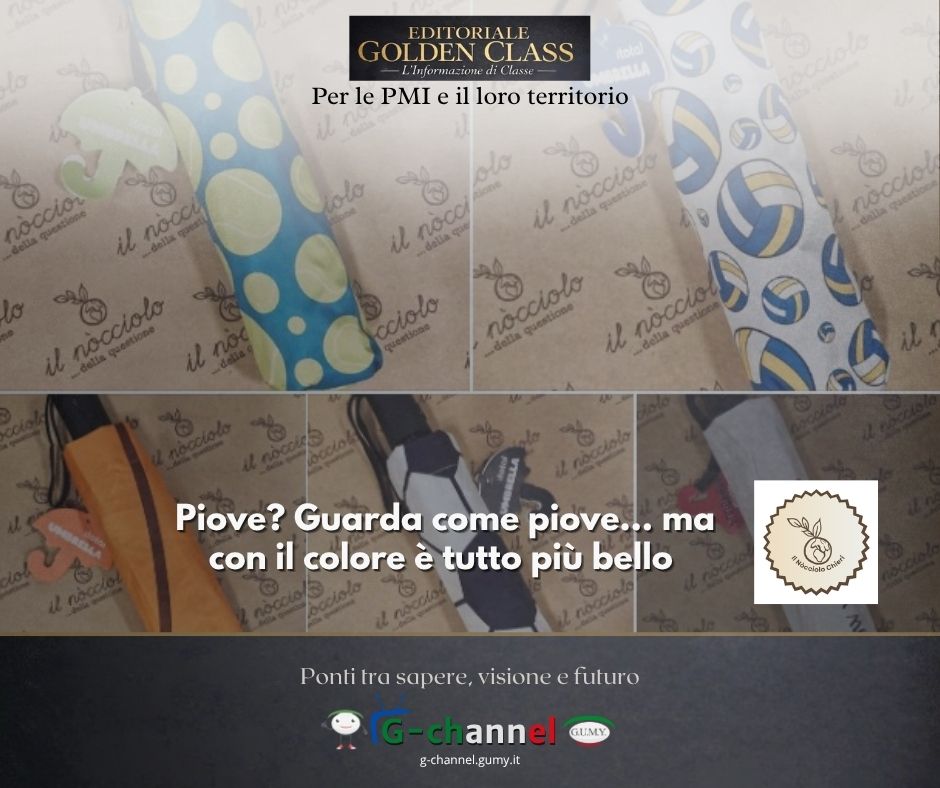 Piove? Guarda come piove… ma con il colore è tutto più bello