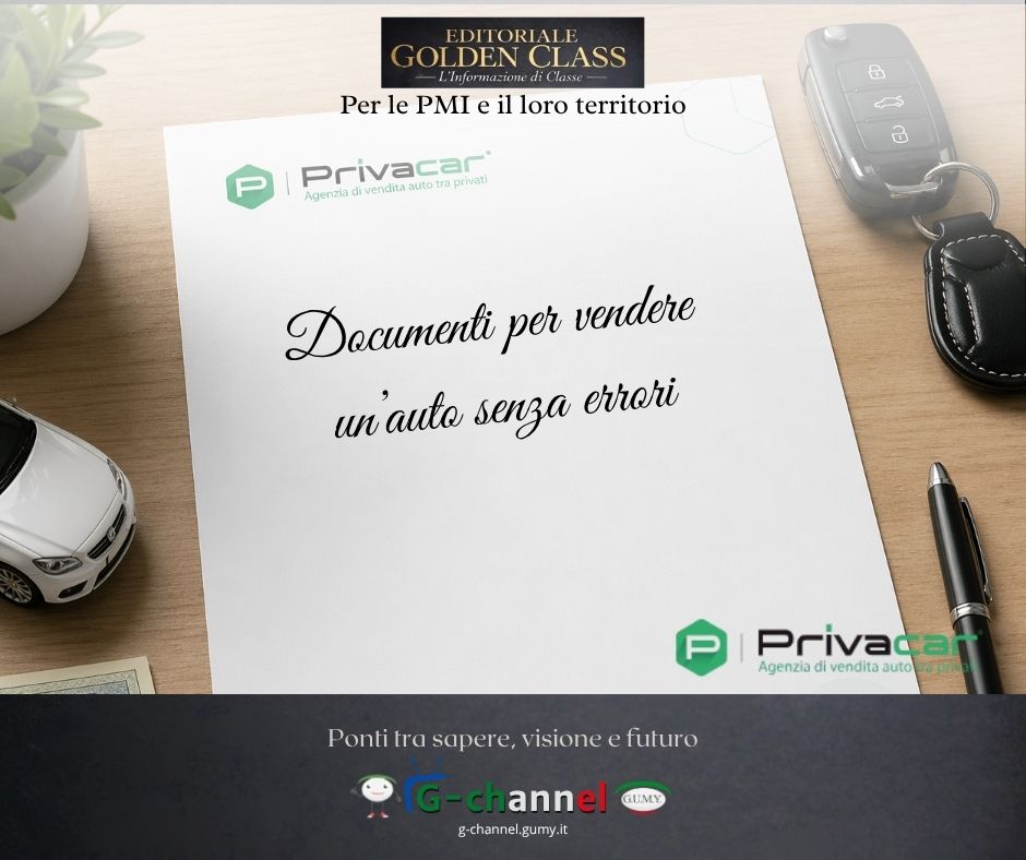 Privavar: Documenti per vendere un’auto: guida completa e checklist 2026