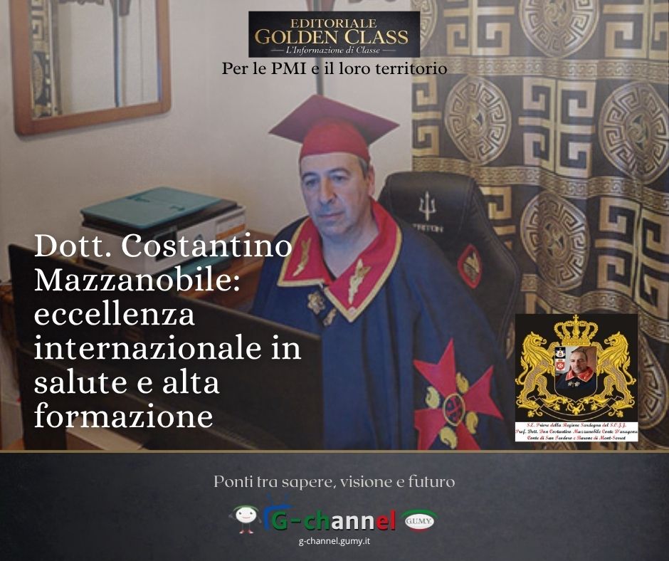 Dott. Costantino Mazzanobile: eccellenza internazionale in salute e alta formazione