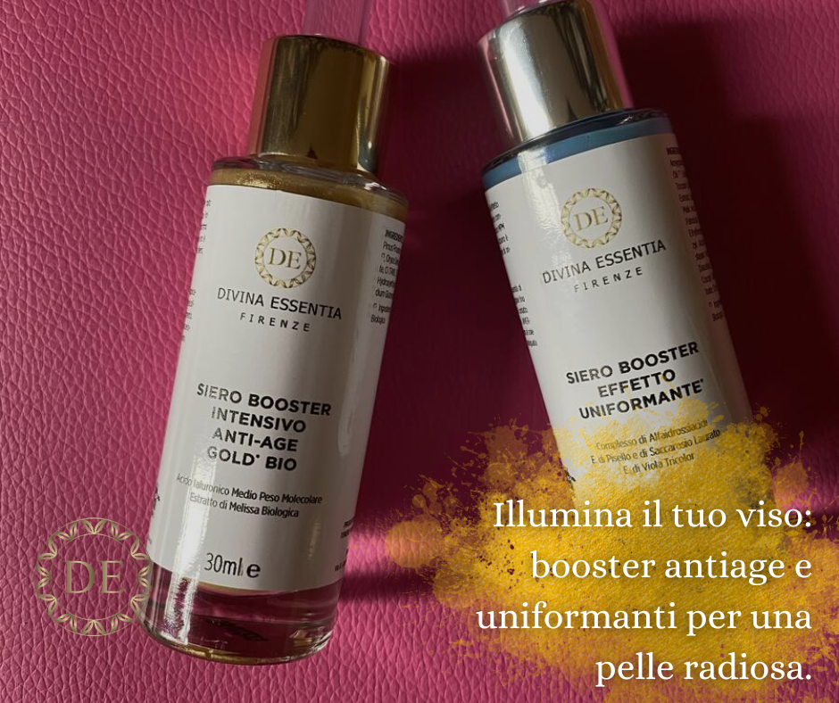 Booster Naturali per una Pelle Radiosa da Divina Essentia Erboristeria Booster Naturali per una Pelle Radiosa da Divina Essentia Erboristeria
