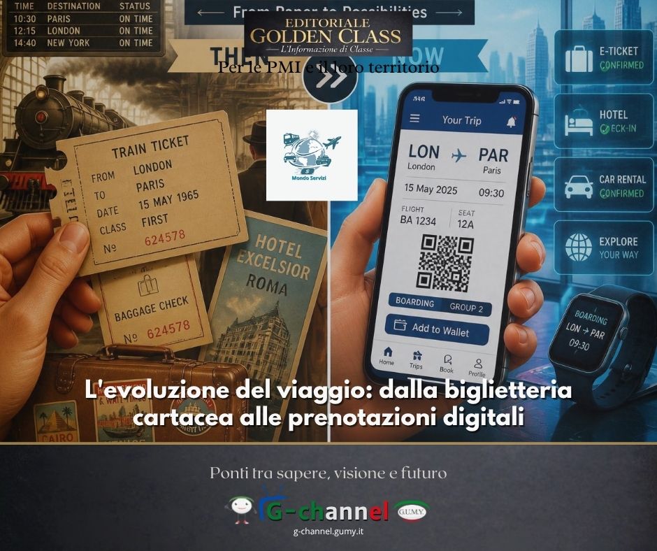 L'evoluzione del viaggio: dalla biglietteria cartacea alle prenotazioni digitali