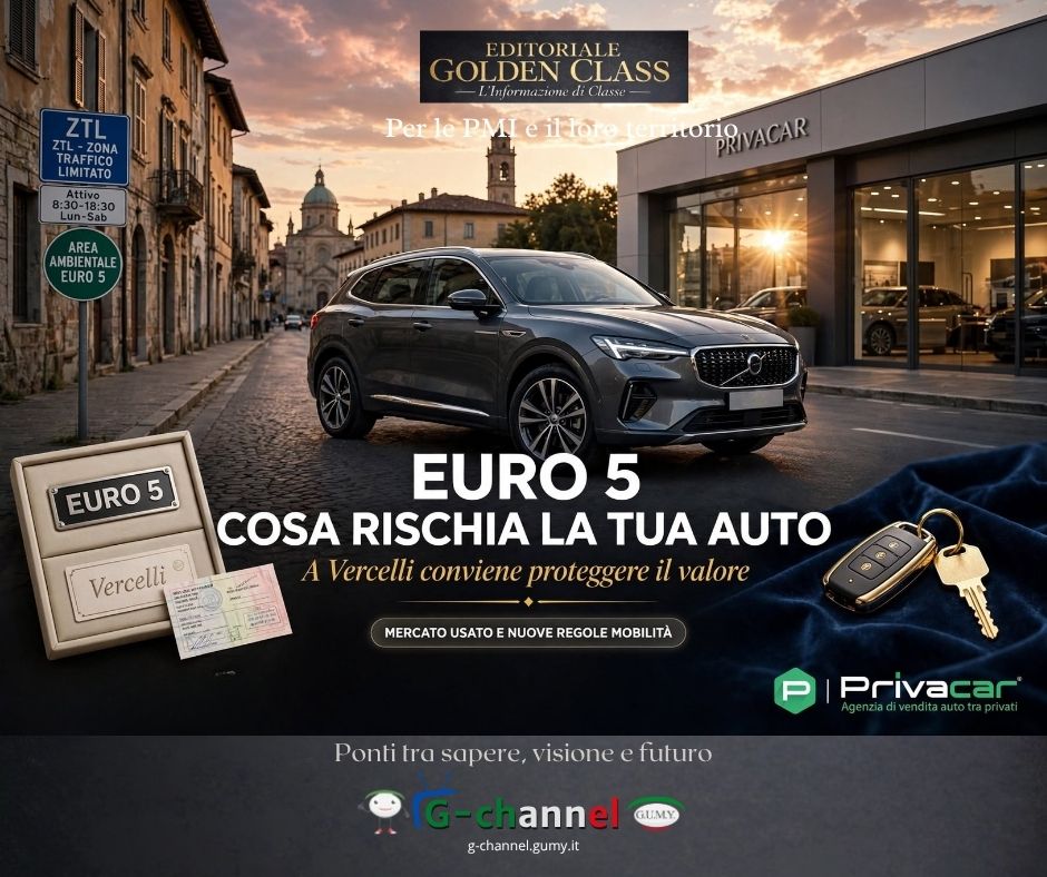 Privacar: Euro 5, cosa rischia davvero la tua auto a Vercelli