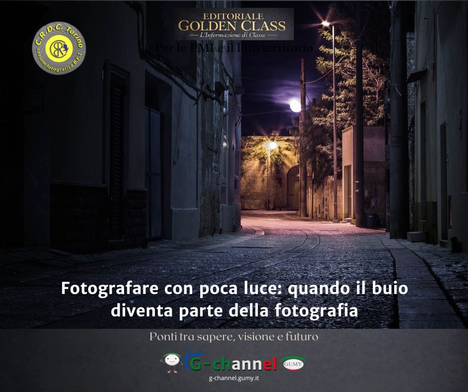 Fotografare con poca luce: quando il buio diventa parte della fotografia